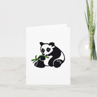 Ours mignon PANDA - Graphique animal en danger -