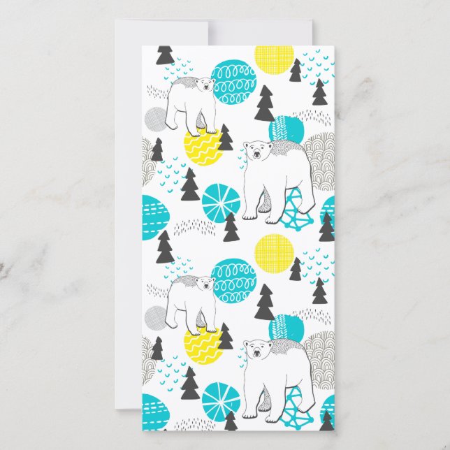 Carte Ours polaire (Devant)