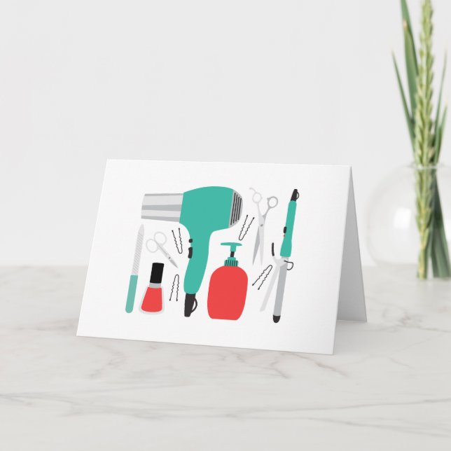 Carte Outils de cosmétologie (Devant)