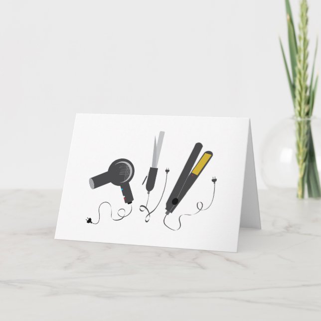 Carte Outils de liste de cheveux (Devant)