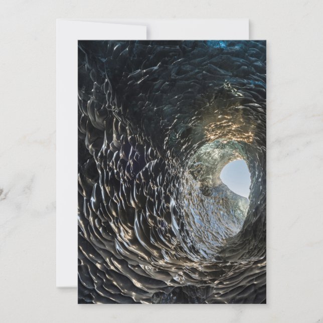 Carte Ouverture Du Ciculaire Dans Une Grotte De Glace (Devant)