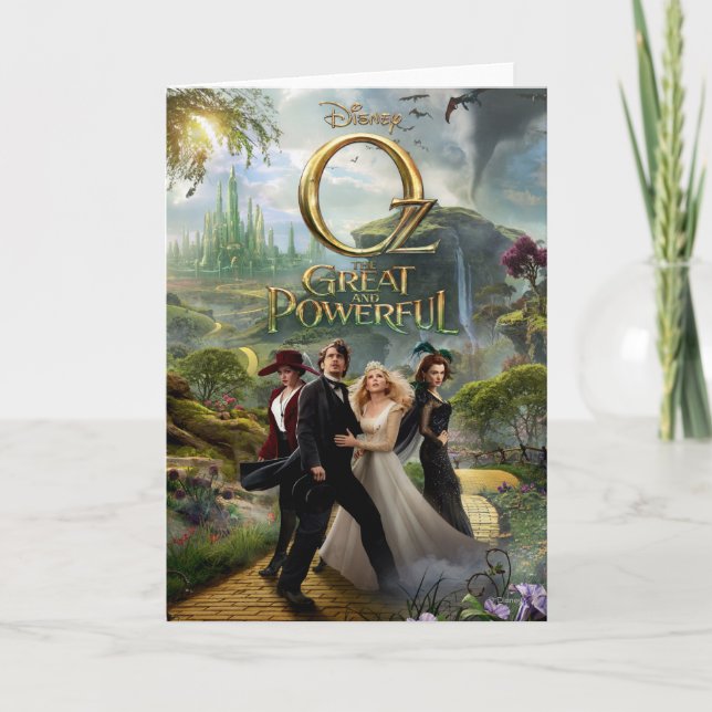 Carte Oz : Le grand et puissant Poster 6 (Devant)