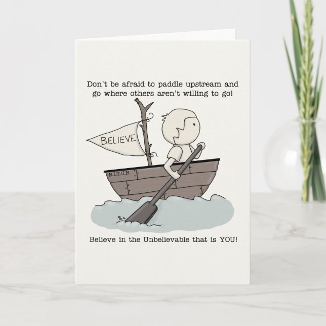 Carte Paddle en amont (Devant)