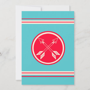 Carte Page Rétro Double Flèches Smasquer Livre Scrapbook