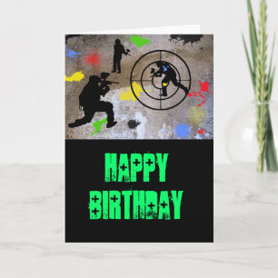 Carte Paintball de guérillero urbain