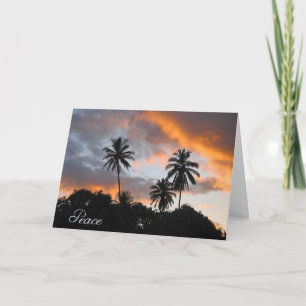 Carte Paix - bien-être/encouragement