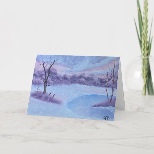 Carte Paix embrumée (Devant)