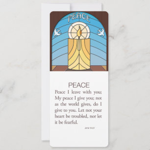 Carte Paix - John 14 v27