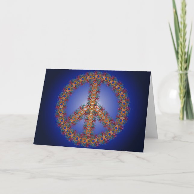 Carte Paix sur l'horizon (Devant)