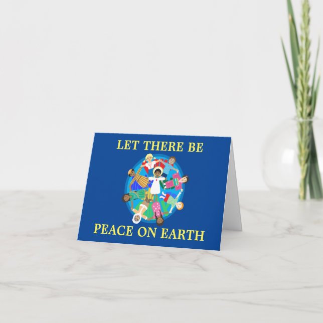 Carte Paix sur terre (Devant)