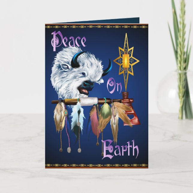 Carte Paix sur Terre (Devant)