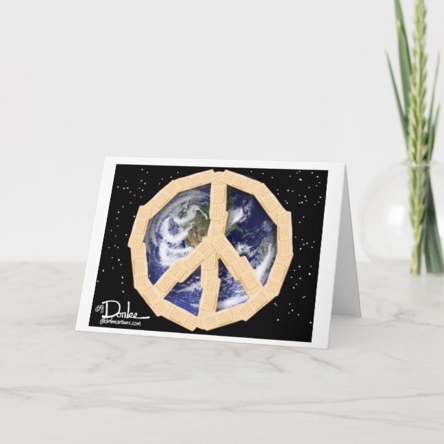 Carte Paix sur Terre (Devant)