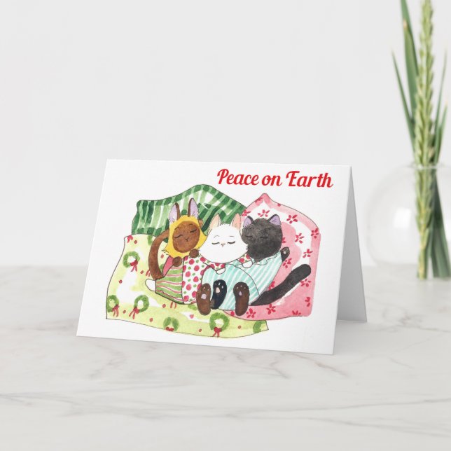 Carte Paix sur Terre (Devant)