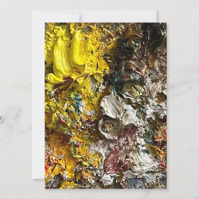 Carte Palette de l'artiste #1 (Devant)