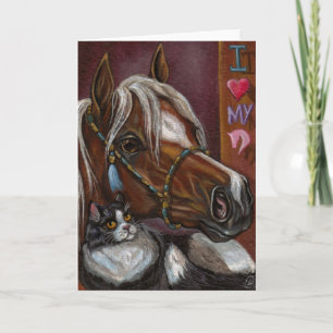Carte PALOMINO HORSE Tuxedo
