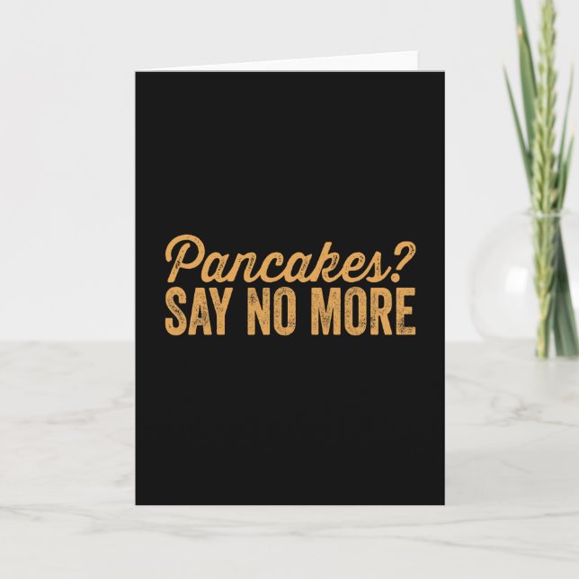 Carte Pancakes (Devant)