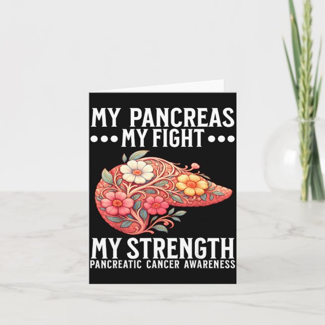 Carte Pancreatic Cancer Awareness Pancreatic Cancer  (Devant)