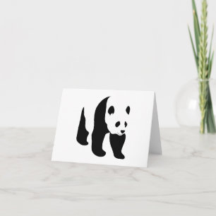 Carte Panda Blank Note Card
