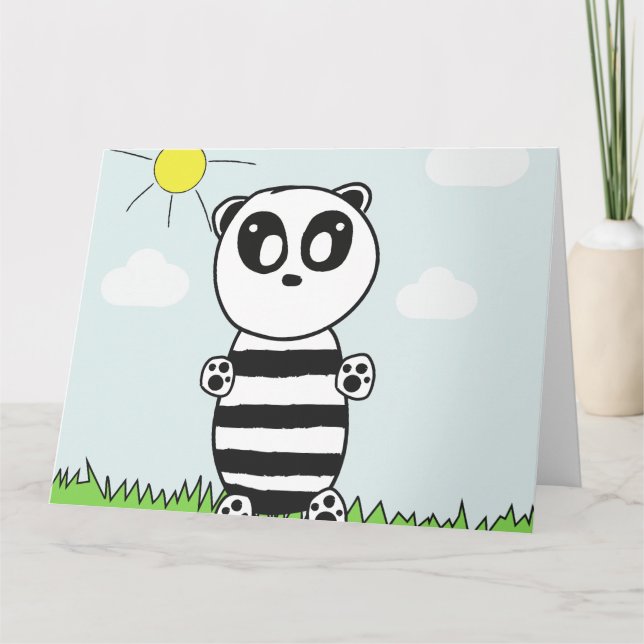 Carte Panda Kids (Devant)