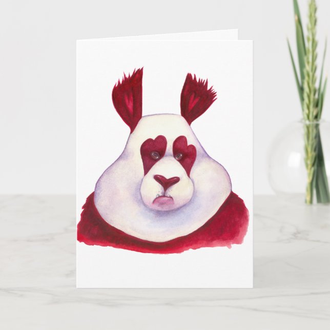 Carte Panda Love ! (Devant)