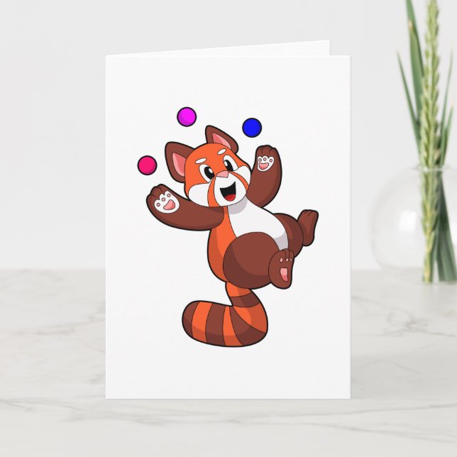 Carte Panda rouge à Juggle Circus.PNG (Devant)