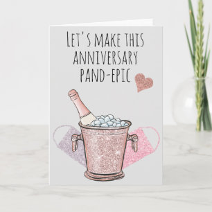 Carte Pandemic Covid Anniversaire jour Amour