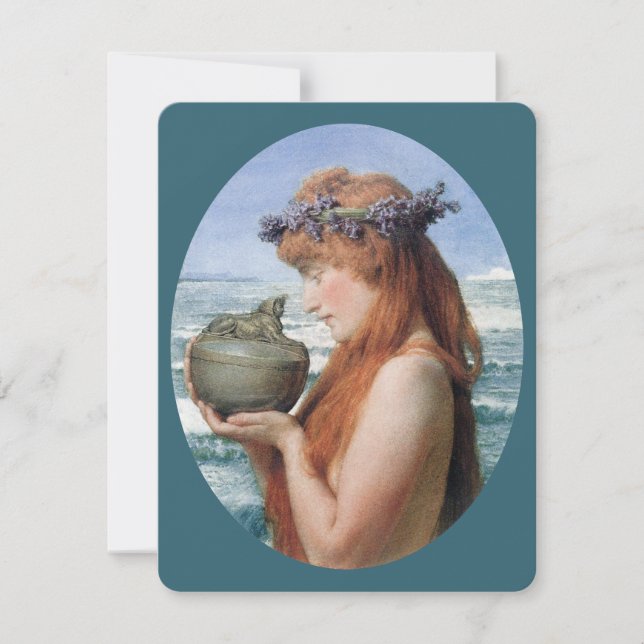 Carte Pandora par Sir Lawrence Alma-Tadema (Devant)