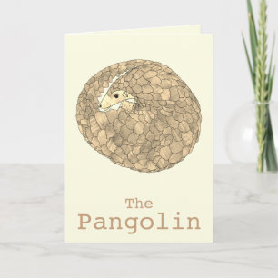 Carte Pangolin Espèces menacées Espèces en péril Art ani