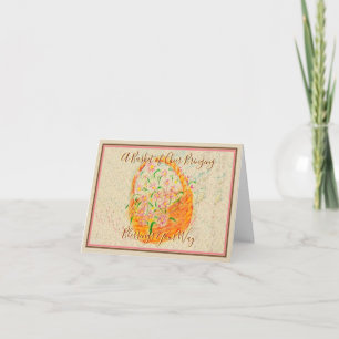 Carte Panier de joie aux asters