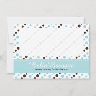 Carte Panneau d'affichage du concepteur de bijoux