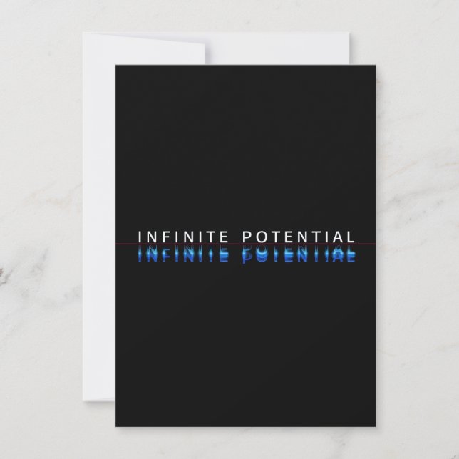 Carte Panneau de table de défaut de potentiel infini (Devant)