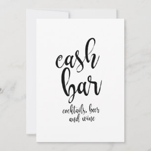 Carte Panneau Mariage de calligraphie abordable de la ba
