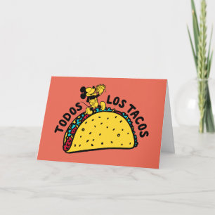 Carte Panneau Mickey Mouse Tous Les Tacos