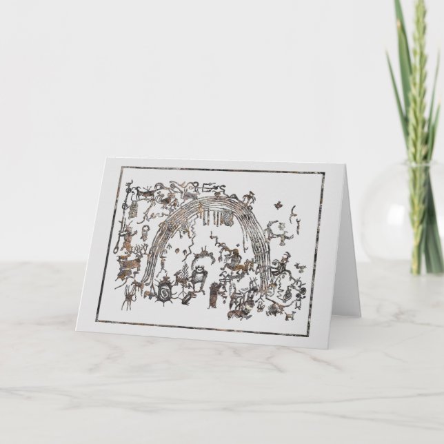 Carte Panneau Petroglyph - Rochester Creek, Utah Card (Devant)