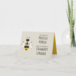Carte Panneau Rustique illustré Abee Plié nourriture ou 