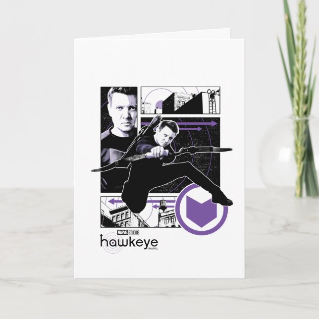 Carte Panneaux graphiques Hawkeye City (Devant)