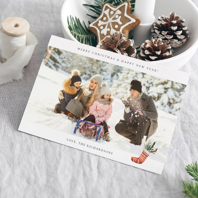 Carte Panoramic Chic H Photo - Christmas Stocking (Créateur téléchargé)