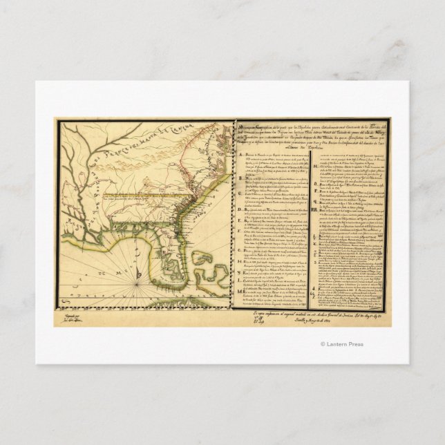 Carte panoramique (espagnol) (Devant)