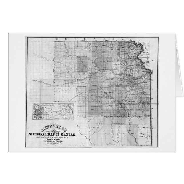 Carte panoramique KansasKansas (Devant horizontal)