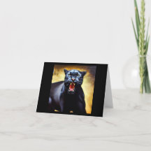 Panthère noire (3) Chat sauvage