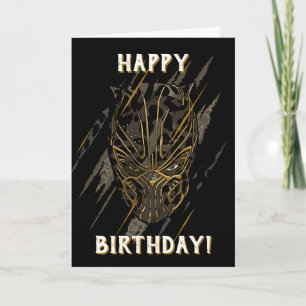 Carte Panthère noire   Erik Killmonger Claw Marks