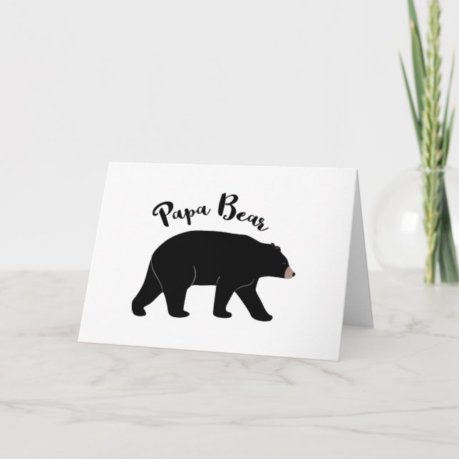 Carte Papa Bear (Devant)