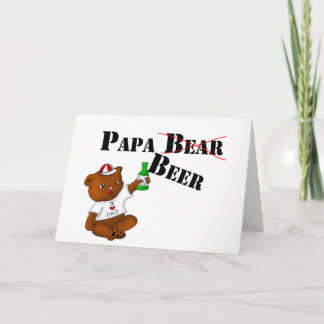 Carte Papa Beer