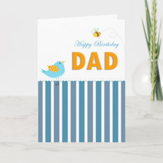 Carte Papa de joyeux anniversaire