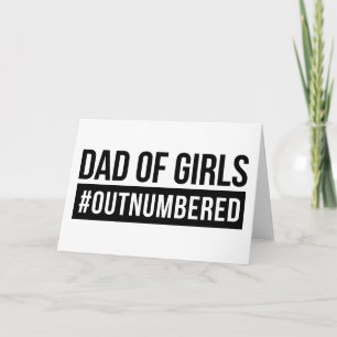 Carte Papa des filles #Surnuméroté