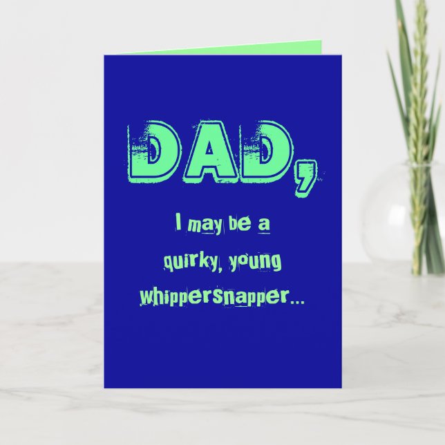 Carte Papa Eccentric (Devant)