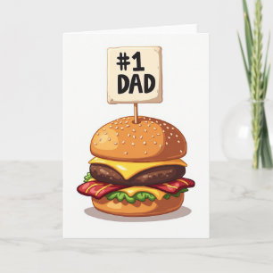 Carte Papa numéro un Burger