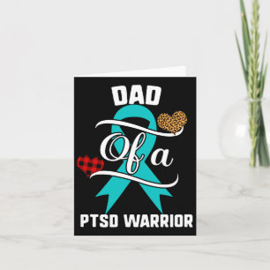 Carte Papa Ptsd Sensibilisation Leopard Stress post-trau