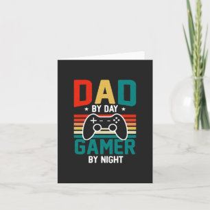 Carte Papa qui est un joueur; jeux vidéo; Cadeau pour pa