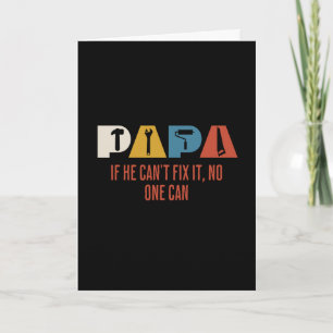 Carte Papa si il ne peut pas le réparer personne ne peut